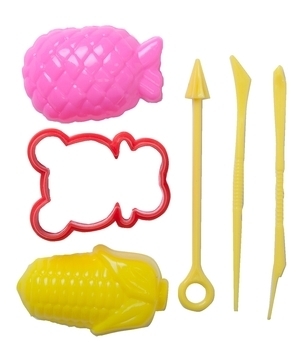 Набір повітряного пластиліну ZiBi Baby Line, 10 шт. (ZB.6254) - Pampik - 2