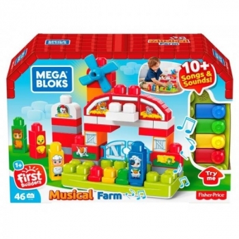 Конструктор Mega Bloks Музична ферма (GCT50) - Pampik