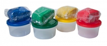 Набір тесту для ліплення ZiBi Baby Line, 4 шт. (ZB.6251) - Pampik - 2