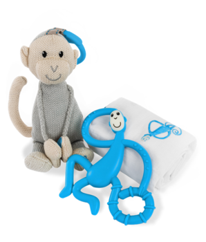 Подарунковий набір Matchistick Monkey Blue, блакитний (MM-TGP-002) - Pampik - 3