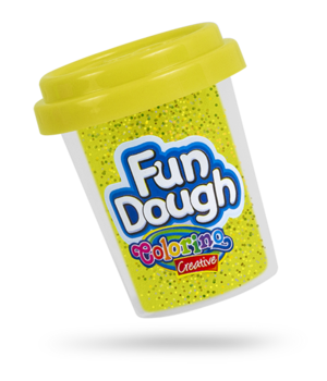 Масса для лепки Colorino Пастель Glitter, 4 цвета (34326PTR) - Pampik - 5