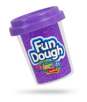 Масса для лепки Colorino Пастель Glitter, 4 цвета (34326PTR) - Pampik - 4