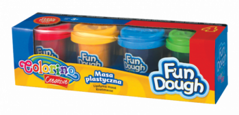 Маса для ліплення Colorino Стандарт, 4 кольори (32032PTR) - Pampik