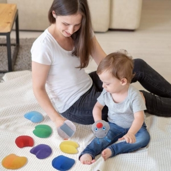 М'яка іграшка Масік Гусениця Rainbow (МС 040701-01) - Pampik - 6