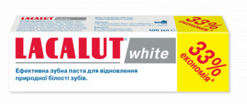 Зубная паста Lacalut White, 100 мл - Pampik