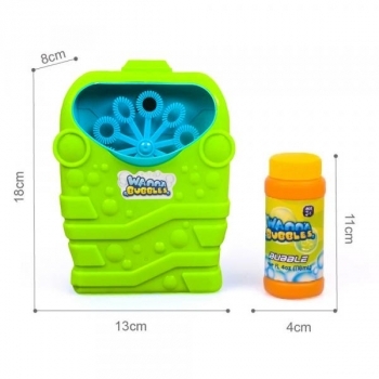 Мильні бульбашки Wanna Bubbles Баббл-генератор, зелений, 118 мл (BB168-1) - Pampik - 3