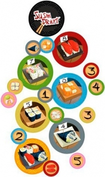 Настольная игра Blue Orange Суши Драфт (904222) - Pampik - 3