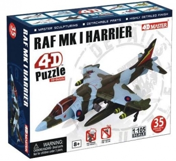 

3D Пазл 4D Master Самолет RAF MK I, 35 элементов (26220