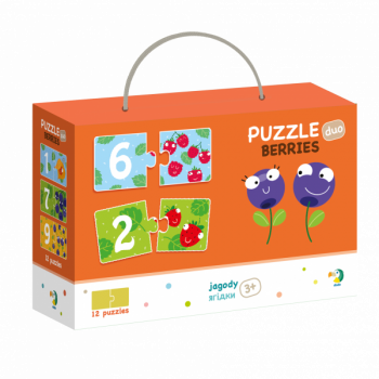 Пазл DoDo Duo Жучки-ягодки, 24 шт. (300116) - Pampik