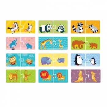 Пазл DoDo Duo Мама и малыш, 24 шт. (300150) - Pampik - 2