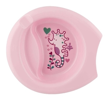 Подарунковий набір посуду Chicco Meal Set, 6+ міс., рожевий (16200.10) - Pampik - 4