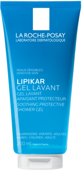 Очищувальний гель для тіла La Roche-Posay Lipikar, заспокійливий і захищаючий, 200 мл - Pampik