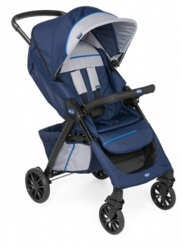 

Прогулочная коляска Chicco Kwiк One Stroller, синий (79434.97