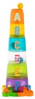 Розвиваюча іграшка Chicco захоплива пірамідка (09308.00) - Pampik
