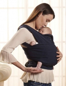 Слинг Chicco Boppy ComfyFit, деним (79949.80) - Pampik - 4