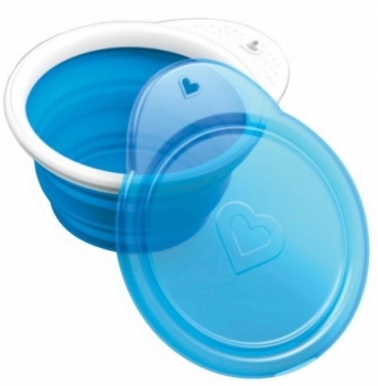 Тарілка Munchkin Go Bowl, блакитний (012377.01) - Pampik