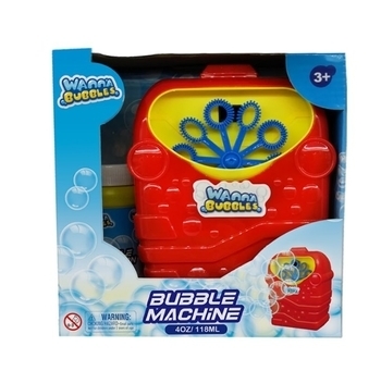 Мильні бульбашки Wanna Bubbles Баббл генератор, червоний, 118 мл (BB168-3) - Pampik