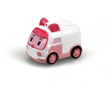 Годинник з мінімашинкою Robocar Poli Ембер, на радіоуправлінні (83391) - Pampik - 3