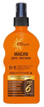 Масло для загара Мой каприз Фактор 6, 200 мл - Pampik - 2