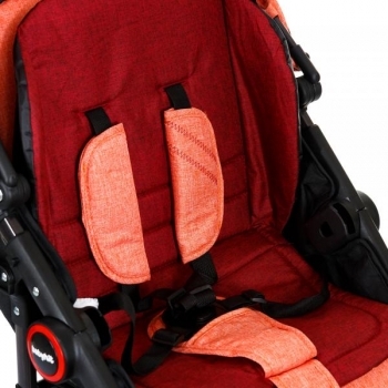 Прогулочная коляска Babyhit Turbo Coral, оранжевый (71 234) - Pampik - 15