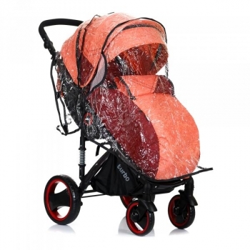 Прогулочная коляска Babyhit Turbo Coral, оранжевый (71 234) - Pampik - 7