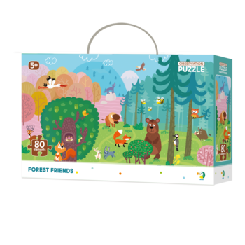 Пазл DoDo Лісові друзі, 80 шт. (300140) - Pampik - 2