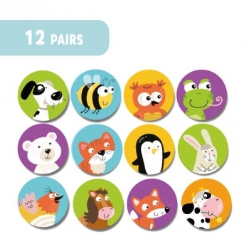 Настільна гра DoDo Мемо Тварини (300145) - Pampik - 2