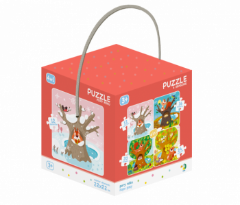 Пазл DoDo 4 в 1 Времена года (300125) - Pampik