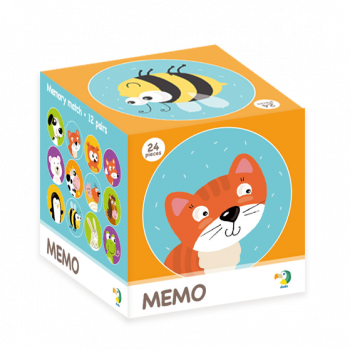 Настільна гра DoDo Мемо Тварини (300145) - Pampik