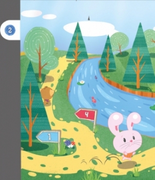 Интерактивная книга. Зайчонок ищет маму - Pampik - 4