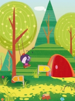 Интерактивная книга. Зайчонок ищет маму - Pampik - 2