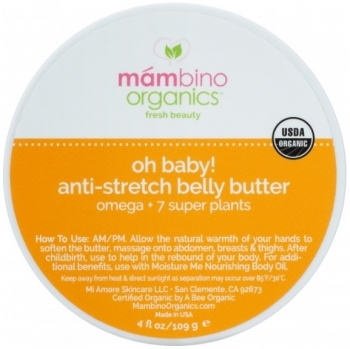 Масло проти розтяжок Mambino Organics Oh Baby!, 109 г - Pampik - 3