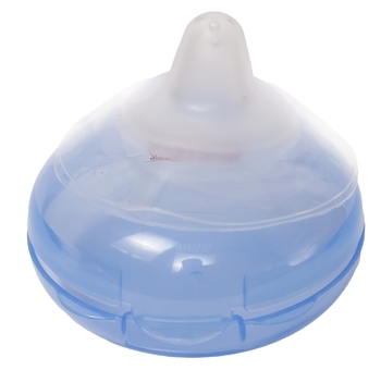 Накладки для груди Lindo, силиконовые, в контейнере, голубой (Li 802 гол) - Pampik - 3