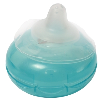 Накладки для груди Lindo, силиконовые, в контейнере, бирюзовый (Li 802 зел) - Pampik - 3