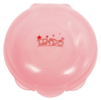 Накладки для груди Lindo, силиконовые, в контейнере, коралл (Li 802 роз) - Pampik - 4