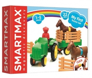 Магнітний конструктор SmartMax Мій перший трактор (SMX 222) - Pampik
