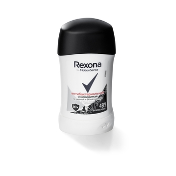 Дезодорант-антиперспірант Rexona Антибактеріальний і Невидимий на чорному та білому, 40 мл - Pampik - 3