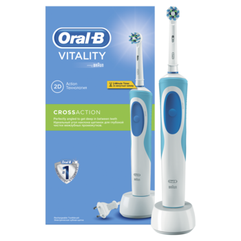 

Электрическая зубная щетка Oral-b Vitality Cross Action