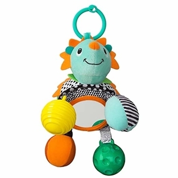 Іграшка-підвіска з дзеркалом Infantino Їжачок (216323I) - Pampik - 2