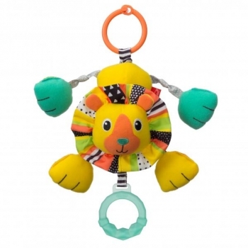 Игрушка-подвеска с прорезывателем Infantino Львенок (216184I) - Pampik - 2