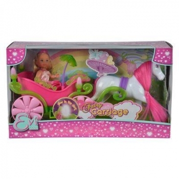 Ляльковий набір Simba Еві і казкова карета з конем (5735754) - Pampik