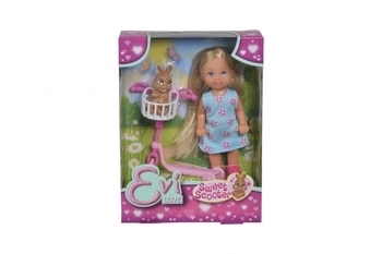 Кукольный набор Simba Эви Замечательный скутер с зайчиком (5733338) - Pampik - 2