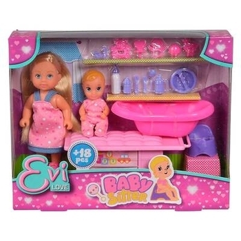 Кукольный набор Simba Эви Няня с малышом (5733360) - Pampik - 4