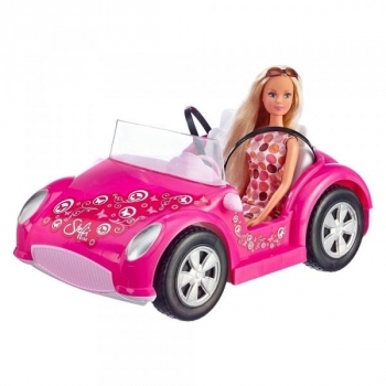 Кукольный набор Simba Штеффи с кабриолетом (5738332) - Pampik