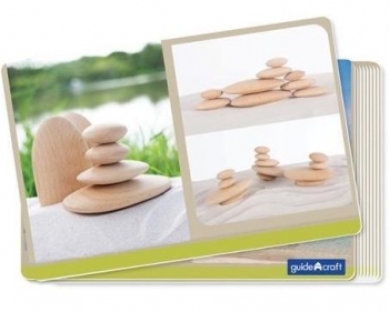 Набір дерев'яних блоків Guidecraft Natural Play Дерев'яний кругляк (G6771) - Pampik - 4