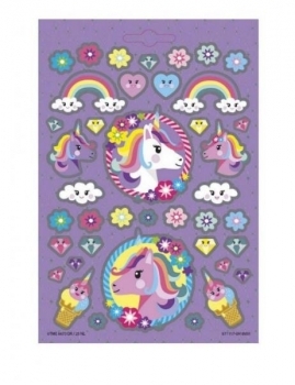 Набор для творчества Totum Единорог 400 стикеров (071117) - Pampik - 3