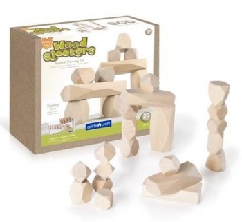 Набір дерев'яних блоків Guidecraft Natural Play Стоунхендж (G6772) - Pampik