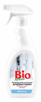 Активная пена Bio Formula, для мытья душевых кабин, 500 мл - Pampik