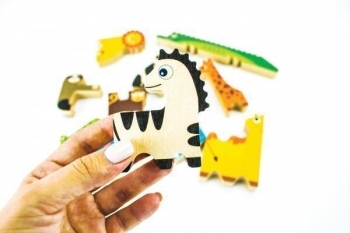 Дерев'яні балансири Quokka Дикі тварини (QUOKA003BT) - Pampik - 4