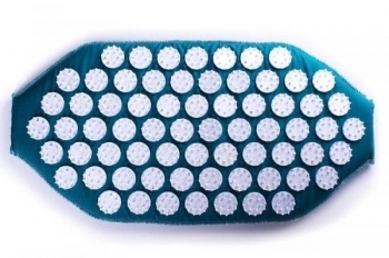 Пояс масажно-акумунктурний Onhillsport з поролоном, 30х20 см, бірюзовий (MS -1252) - Pampik